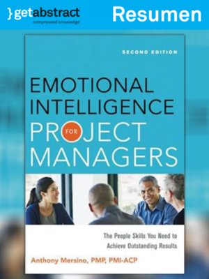 cover image of Inteligencia emocional para los gerentes de proyectos (resumen)